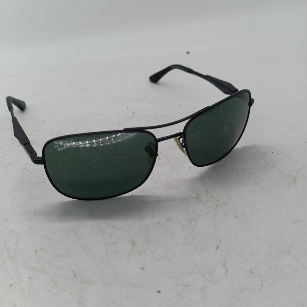 Ray-Ban RB 3515 Black Rectangular Sunglasses Frames Only 213